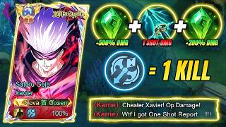 GLOBAL XAVIER WTF ONE HIT BUILD! 200% DAMAGE HACK?😱 (MUST TRY) | XAVIER BUILD AND EMBLEM 2026 | MLBB