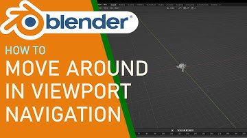 Blender How to Move Around in Viewport navigation
