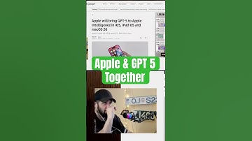 Apple and GPT 5 open ai team up!
