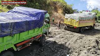 Inilah Alasannya Para Sopir Truck Lintas Jayapura_Wamena Lama Diperjalanan!!!