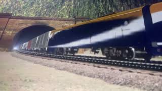 NKP 765 pulling empty excursion cars and pulling freight cars on Trainz Simulator 3
