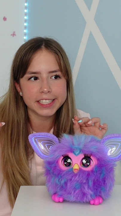 Furby violet peluche interactive - Furby