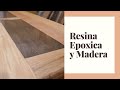 Resina Epoxica en Madera - paso a paso