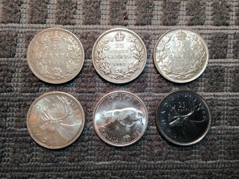 Canadian Quarters | 25 Cent Coins