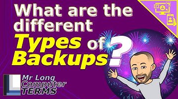 Mr Long Computer Terms | What are the different types of backups?