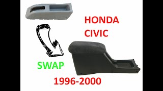 1996-2000 Honda Civic Center Console Install/Swap