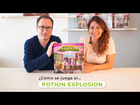 Potion Explosión (2ª Ed.) - hechizante juego de combinaciones para 2-4 jugadores video