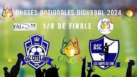 DIRECT)2MT ASC CITE LAMY(TH)�ASC GARMI DU SINE(FK) Phases Nationales Diourbel 2024 Stade IBA GUEYE