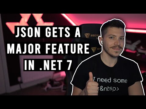 JSON support gets a major missing feature in .NET 7