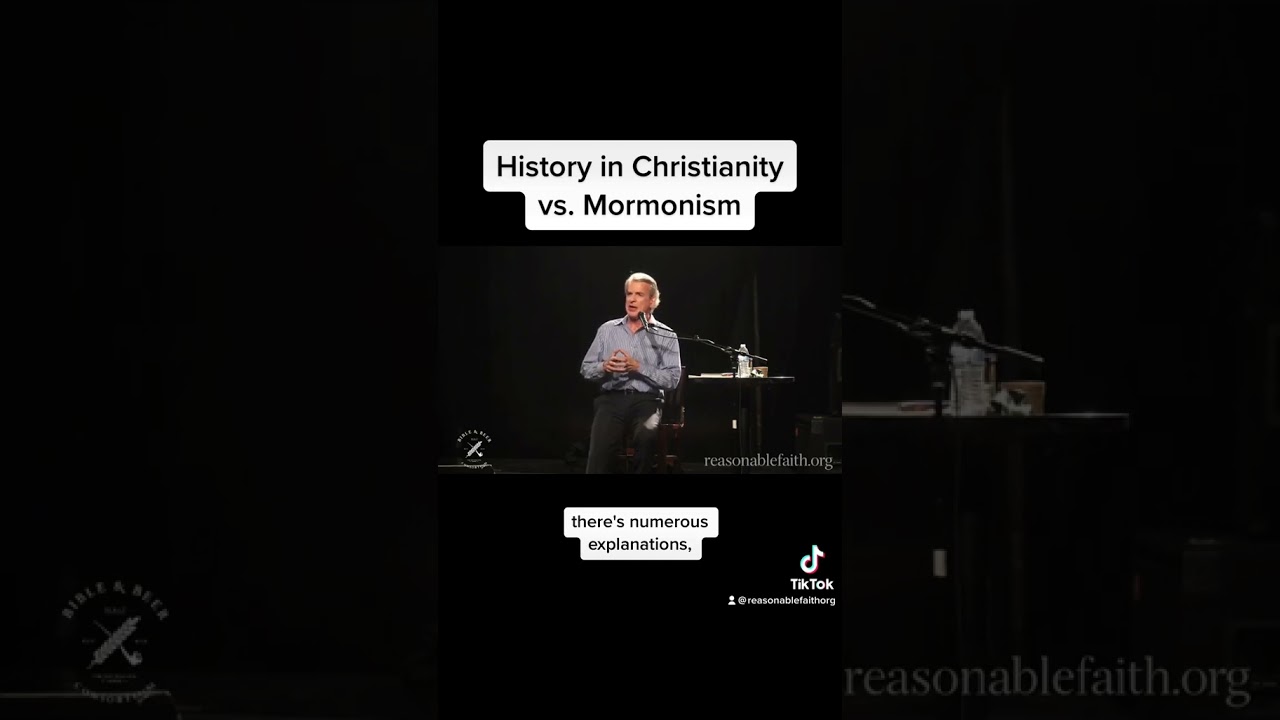 History in Christianity vs. Mormonism #Shorts #Apologetics #Mormonism