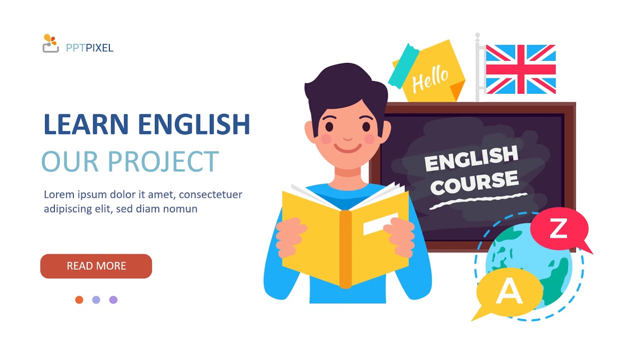  Animasi  Powerpoint  Belajar Bahasa Inggris Explainer Video  