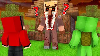 JJ and Mikey Survived in SCARY VILLAGE in Minecraft - Maizen