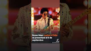 Bruno Mars vuelve a Chile