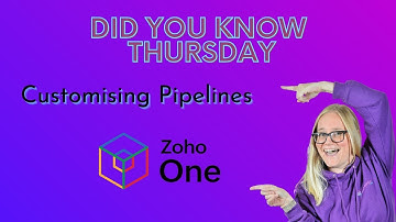 How to move your pipeline stages in Zoho CRM | A small business tutorial | Stebbington