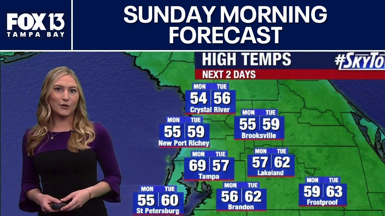 Tampa Weather | Sunday morning forecast