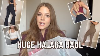 Huge Halara Haul and Tryon | Amazing Leggings, Joggers, Tank top, Long Sleeve Top#halara #activewear