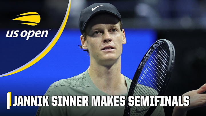 Jannik Sinner beats Daniil Medvedev to make semifinals | 2024 US Open
