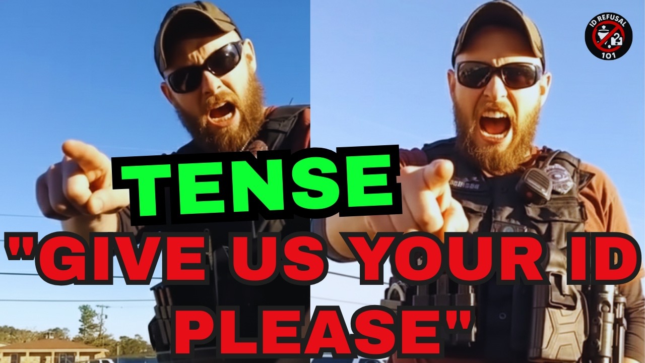 ID Refusal: Officer caught lying about traffic stop | ID REFUSAL - YouTube