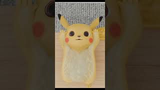 Pikachu from Pokemon Sit Ups - a sweet #short 3D animation in a realistic style #pikachu