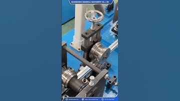 KINGREAL Tube Roll Forming Machine, Metal Tube Mill Making Machine, Steel Pipe Making Machine