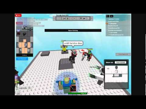 Roblox Gear Testing Tee Shirt Cannon Youtube - roblox t shirt cannon codes