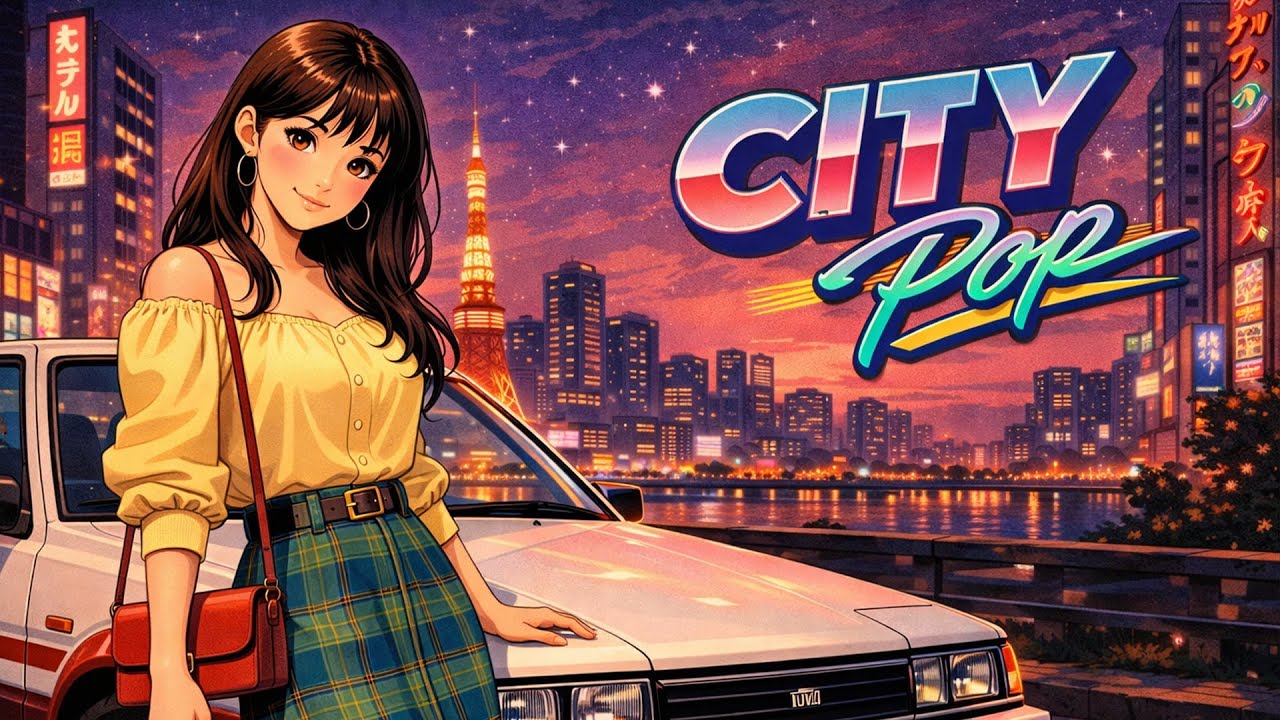Japanese City Pop 80s Mix | Midnight Tokyo Drive • 東京ナイトドライブ