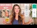 WHICH WORKED BEST? SUNDAY RILEY GOOD GENES VS DRUNK ELEPHANT PROTINI SERUM | LACTIC ACIDS