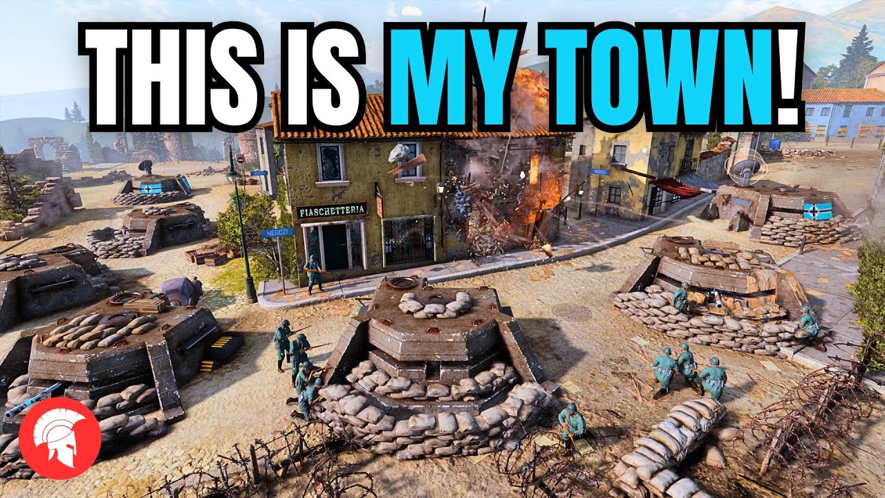 THIS IS MY TOWN! - Company of Heroes 3 - Wehrmacht Gameplay - 4vs4 Multiplayer - COH3