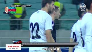 0:1 - Игорь Стасевич. Азербайджан - Беларусь (23/03/2018. Товарищеский матч)