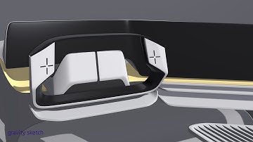 Gravity Sketch EV Truck Interior, Part 7: Designing a Steering Wheel
