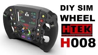DIY Sim racing steering wheel | HTEK H008 | HTEK Simulator Engineering