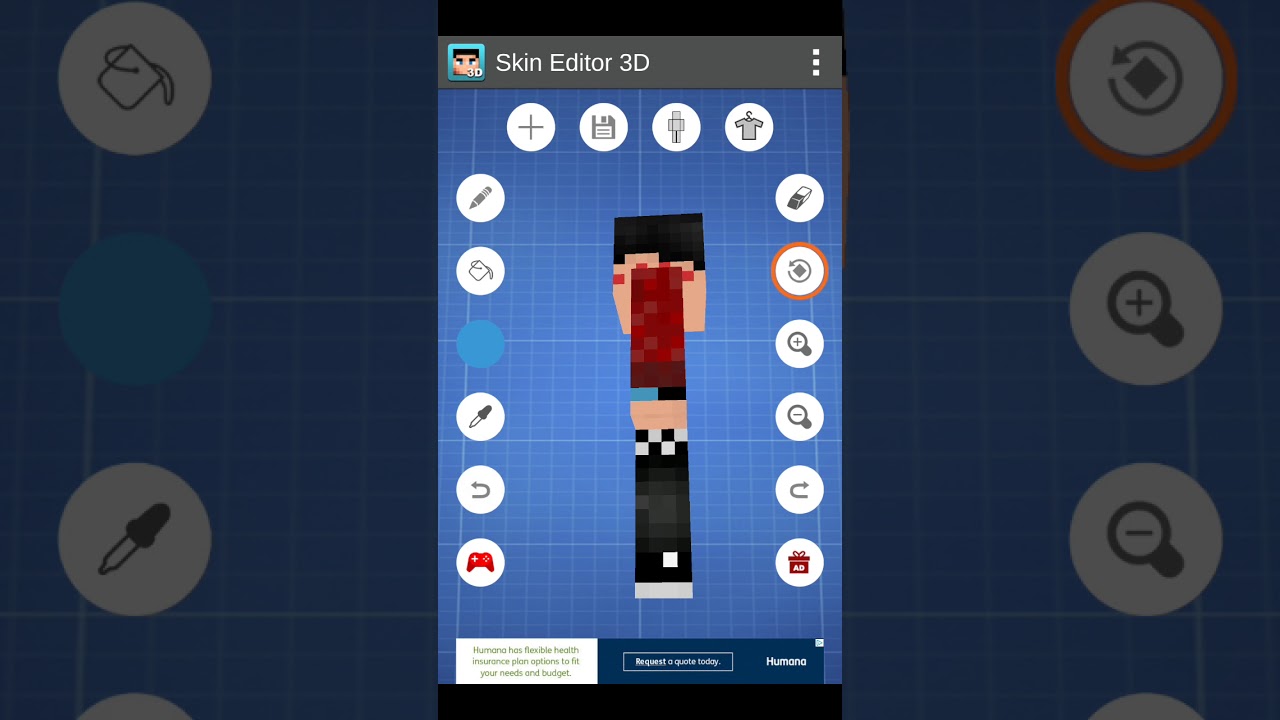 How to create your own skin (skin editor 3D) 