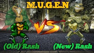 Old Rash (Rare) vs New Rash (Rare) | MGS | Battletoads Mugen Battle
