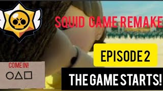 Squid Game remake Episode 2 |The Game starts Green light ,red light |Brawl Stars