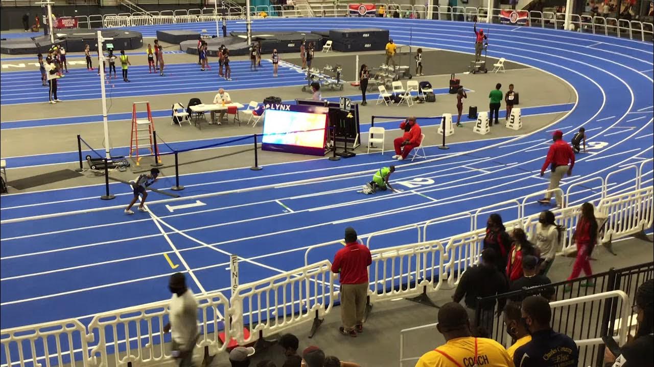 David West 400m 10 Year Old Boys 2021 AAU National Indoor Track and