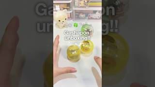 Gashapon unboxing!! 🍀✨ #shorts #gashapon #japan #unboxing #asmr #sanrio #sanriocharacters