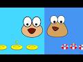 POU vs MOU WATER HOP Pou Vlogs