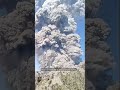 Indonesia's Mt Dukono erupted on May 8th, forcing hikers to rush to safety | #shorts #volcano