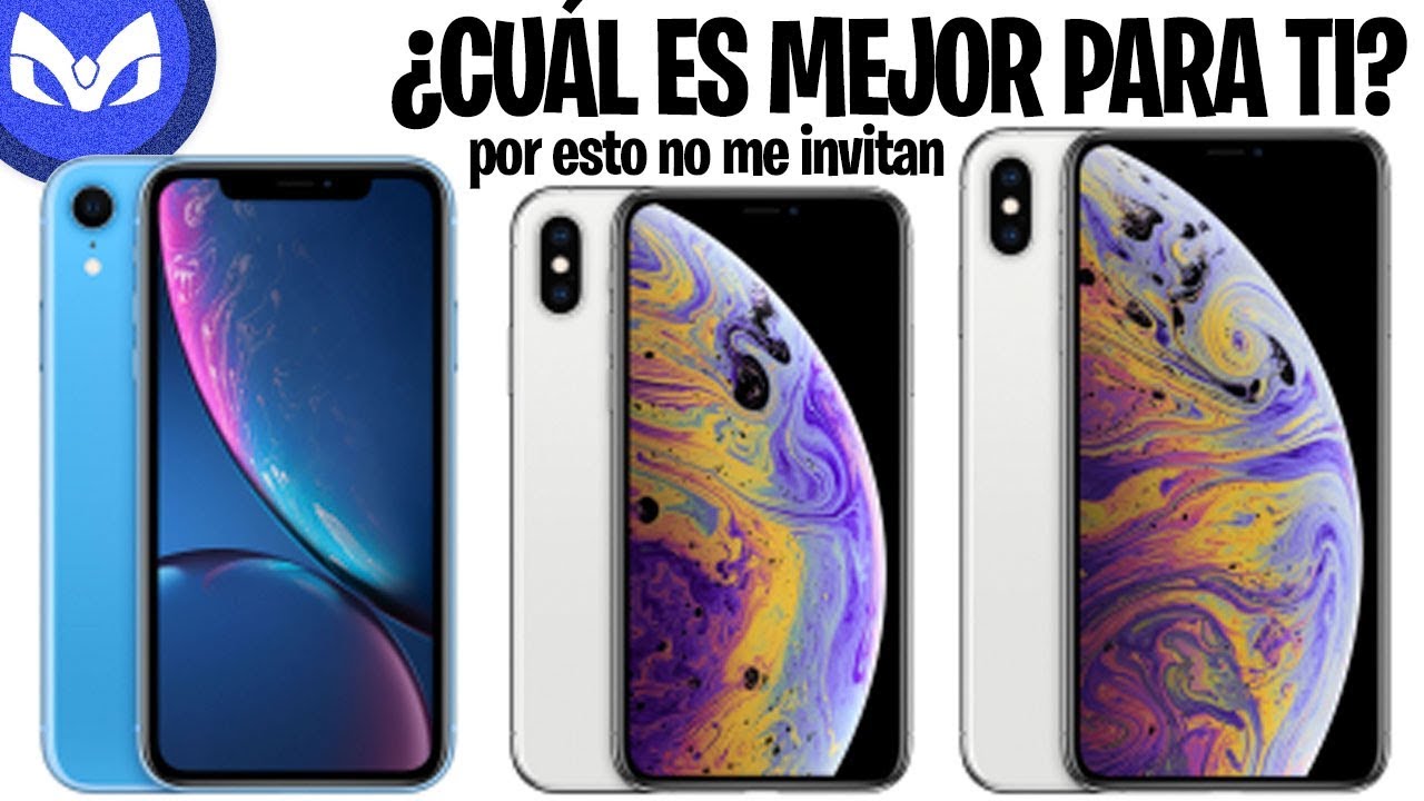 iPhone XR, principales diferencia con el iPhone XS