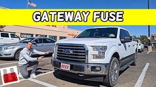 FORD F150 GATEWAY FUSE LOCATION REPLACEMENT F 150 GATEWAY MODULE 2015 2016 2017