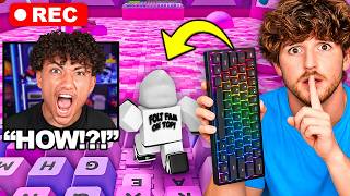 I Pranked Foltyn With A Wireless Keyboard +1 Keyboard Escape!
