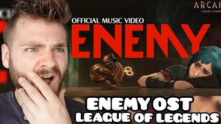 First Time Hearing Imagine Dragons & JID "ENEMY" | League of Legends OST | Reaction