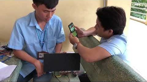 #Android Điều khiển bảng led ma trận bằng điện thoại Android