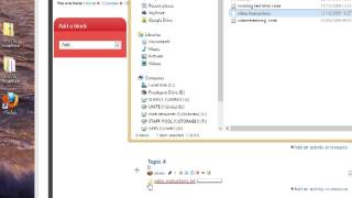 Upload a zipped folder to Moodle using drag and drop