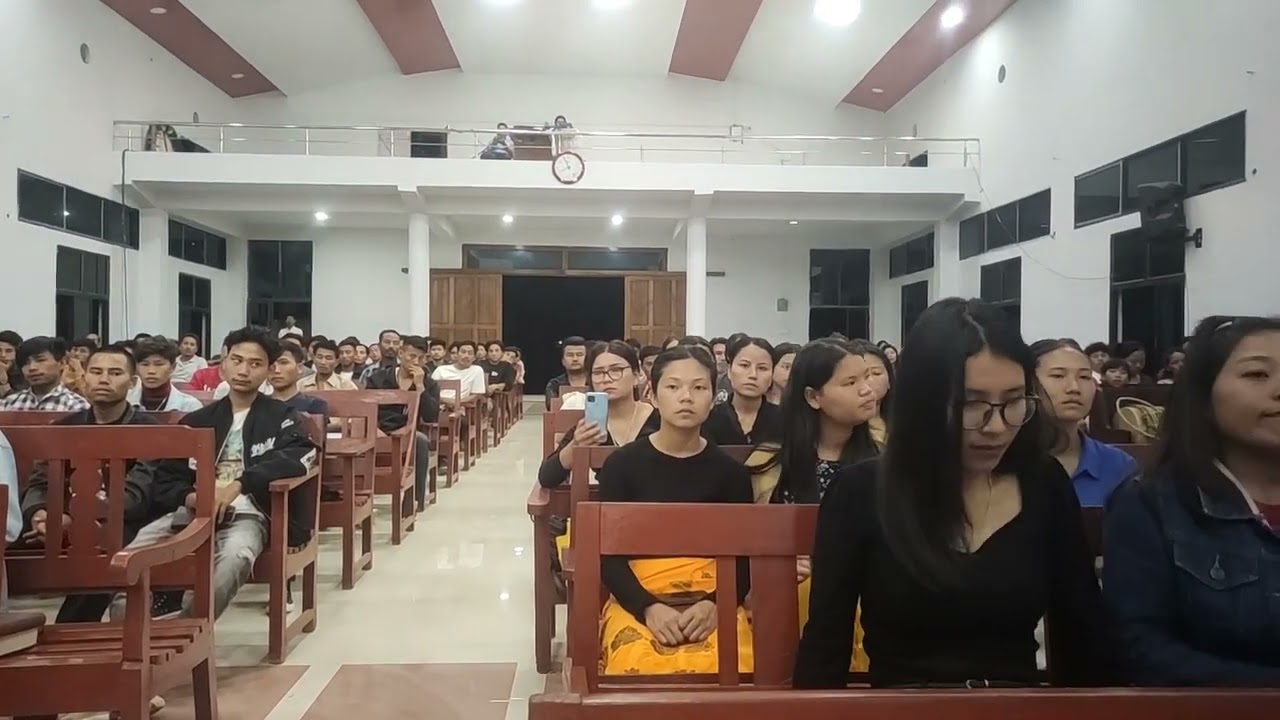 Chaengdai, Kahulong and Ramlaluang Youths Combined Service at Kahulong Baptist Church RBCC.