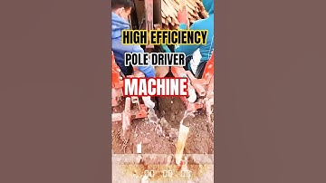 High-Efficiency Plant Pole Driver Machine – Save Time, Reduce Labor!