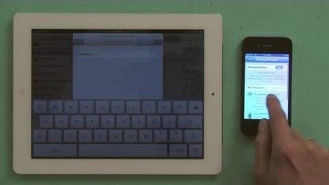 How to Connect an iPad to an iPhone Via Bluetooth Tethering : iPhone Tips & Tricks