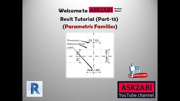 13. Creating a Parametric Family in Autodesk Revit | Revit Tutorial Tamil #BIM #ask2abi #engineering
