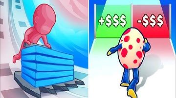 Stack Colors VS Monster Egg All Levels Speedrun Gameplay walkthrough Android ios video 2025