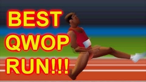 I Beat The QWOP Game! Goofy Run! Epic Last 10 Meters!